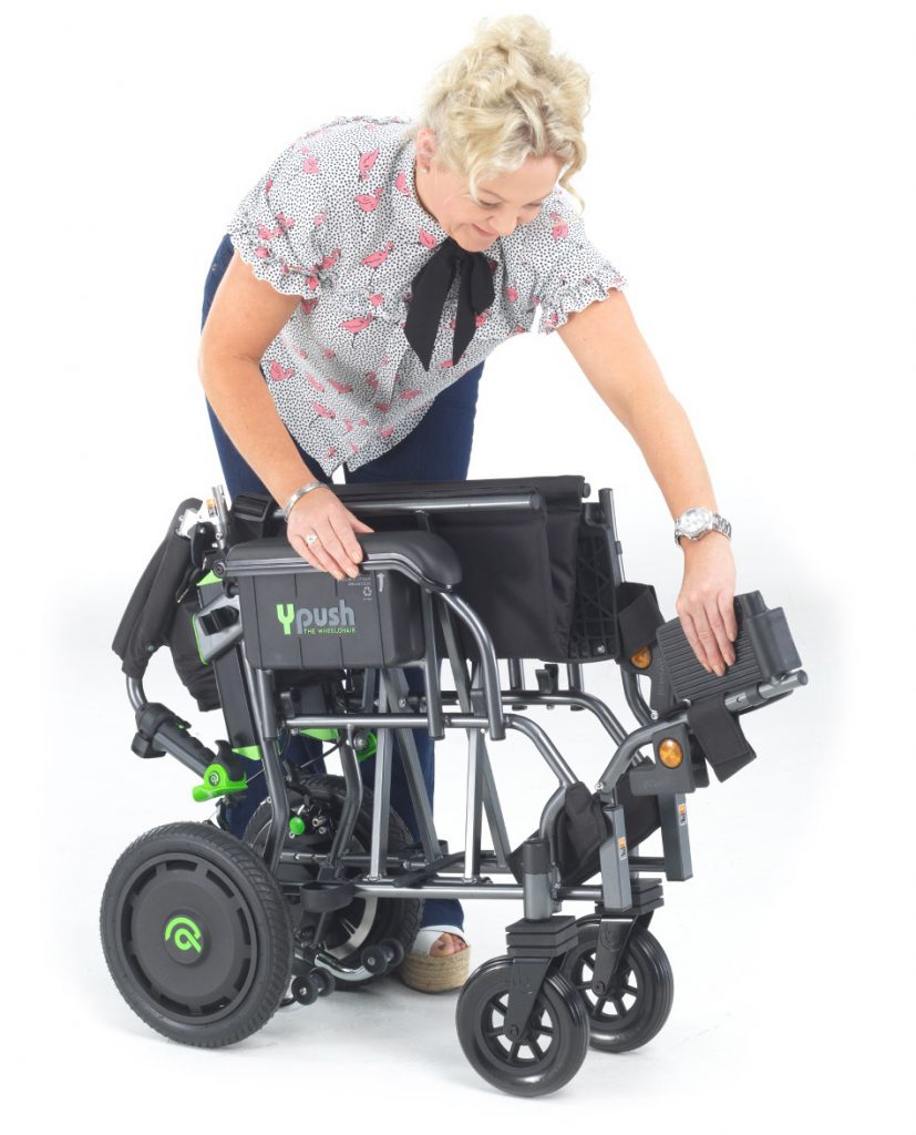 Ypush The Wheelchair